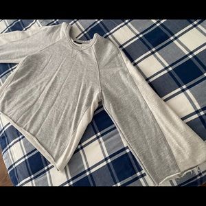 Anna Sweater - light grey -XL